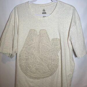 Star Wars Millennium Falco Embossed T-Shirt | Men's XL